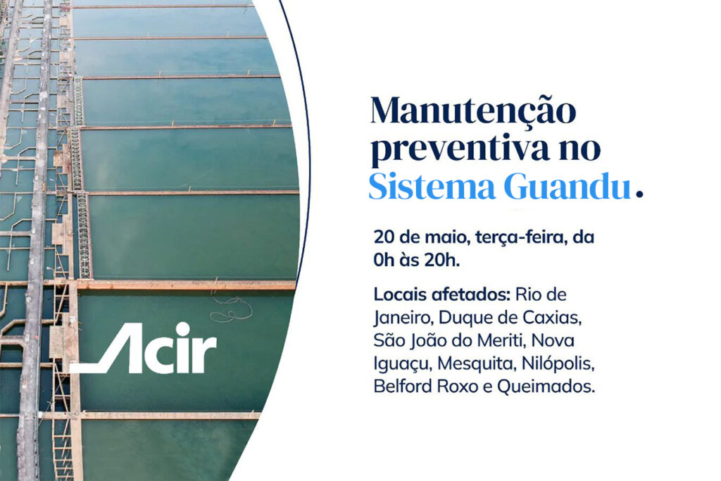Manutenção Sistema Guandu