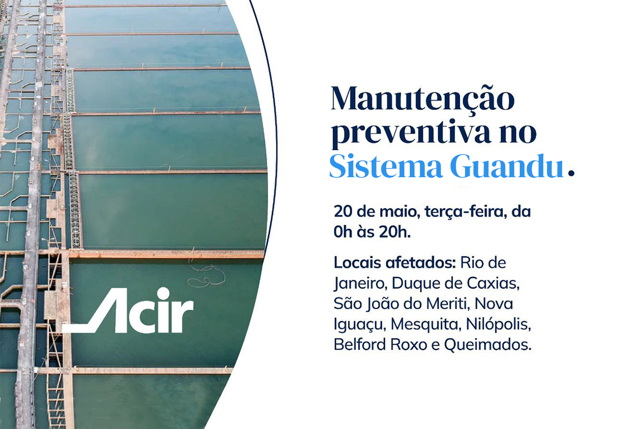 Manutenção Sistema Guandu